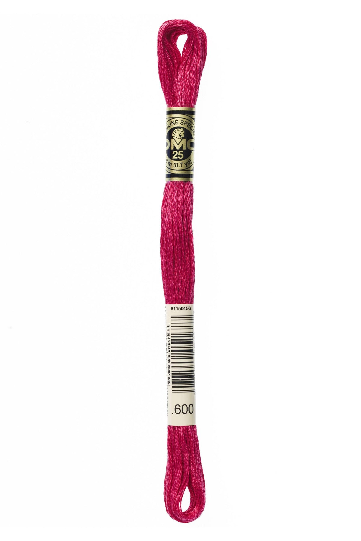 Fil à broder Mouliné Spécial couleurs 598 à 969 DMC