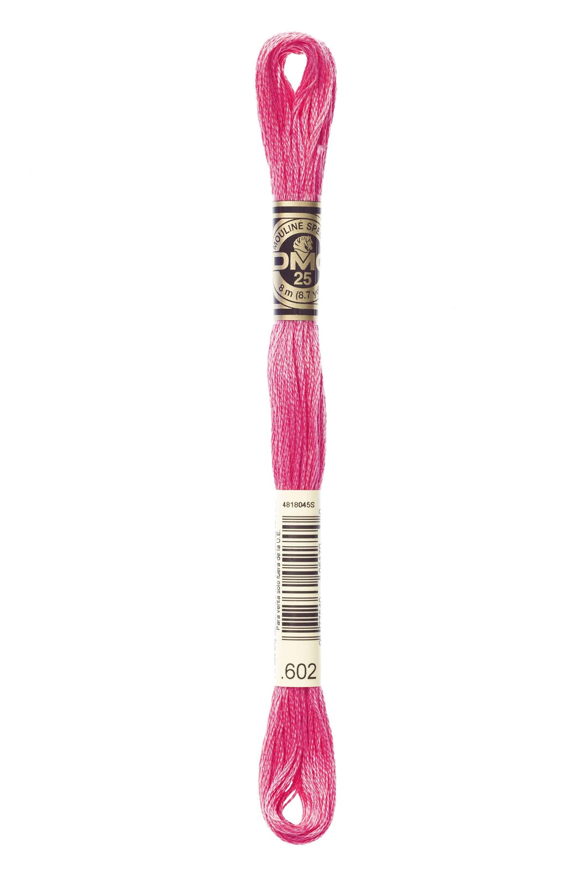 Fil à broder Mouliné Spécial couleurs 598 à 969 DMC