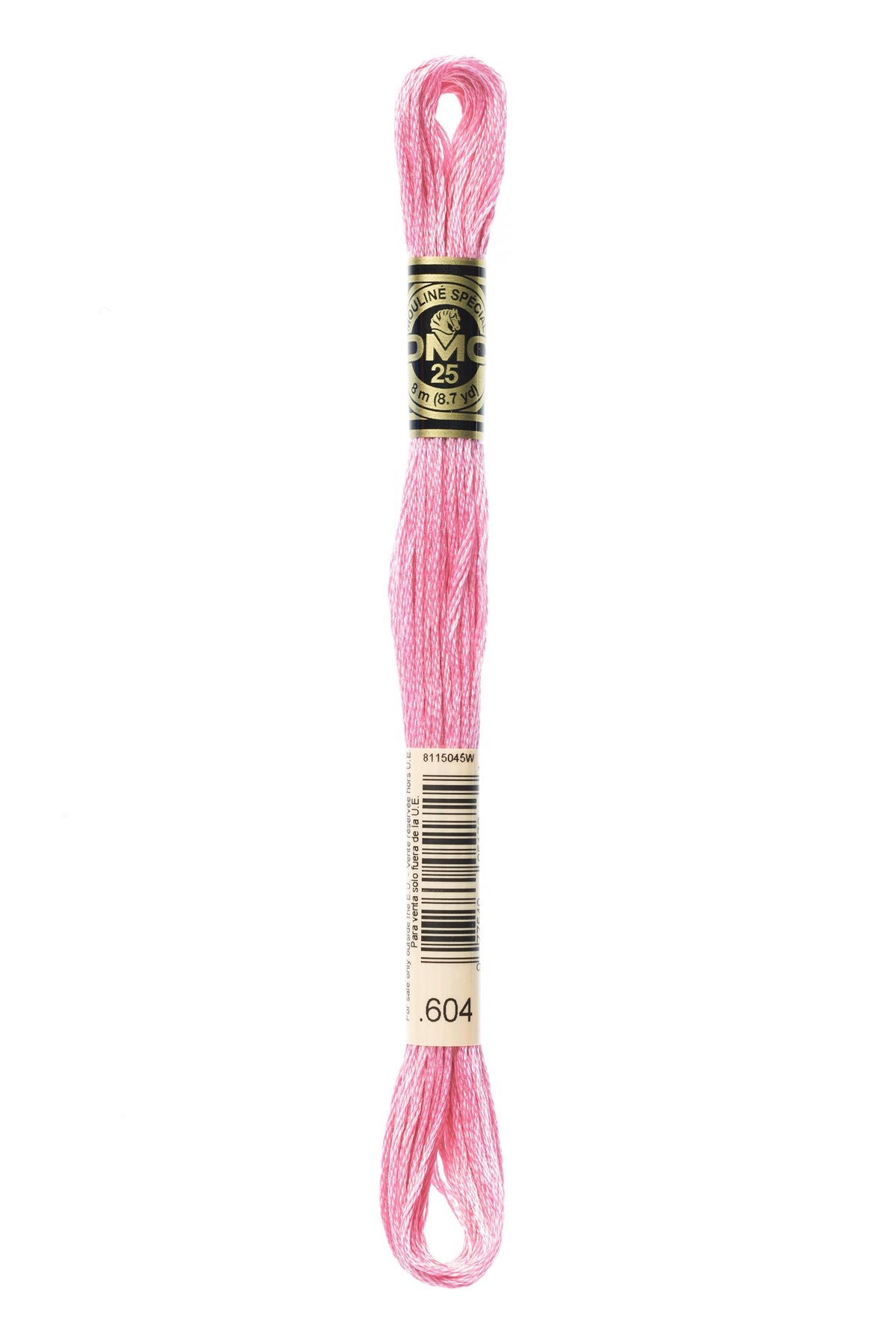 Fil à broder Mouliné Spécial couleurs 598 à 969 DMC