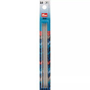 Aiguilles tricot 2 pointes alu 15 cm PRYM