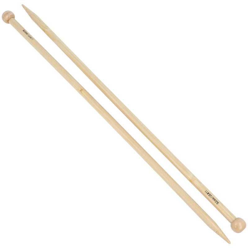Aiguilles tricot bambou 35 cm ADDI