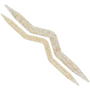 Aiguilles torsades pour point natte 7 & 10 mm ADDI