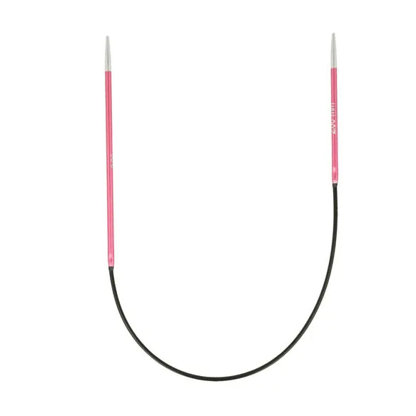 Aiguilles circulaires métal Zing 2 mm (de 25 à 120 cm) KNIT PRO
