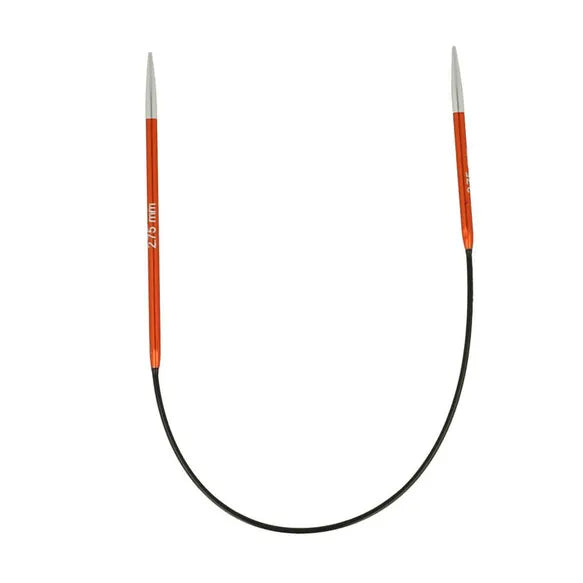 Aiguilles circulaires métal Zing 2,75 mm (de 25 à 120 cm) KNIT PRO