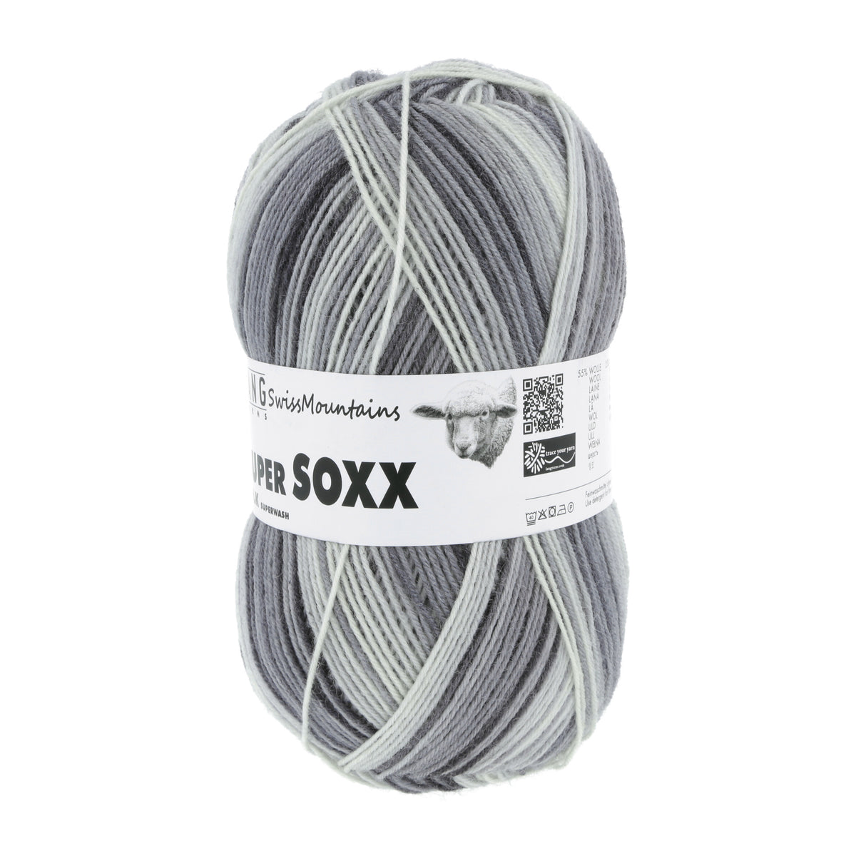 Super soxx color silk 4-fils LANG YARNS