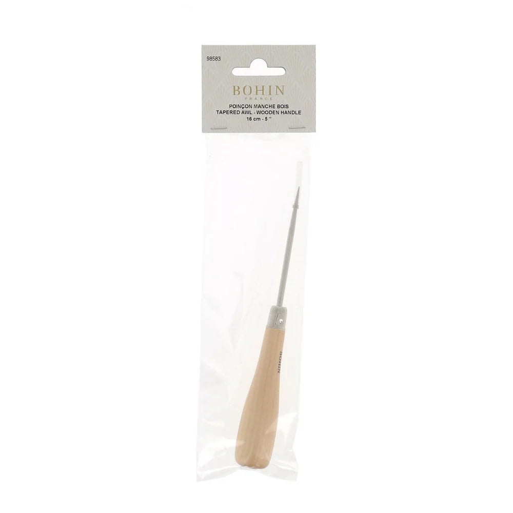 Poinçon 11 cm manche en bois BOHIN