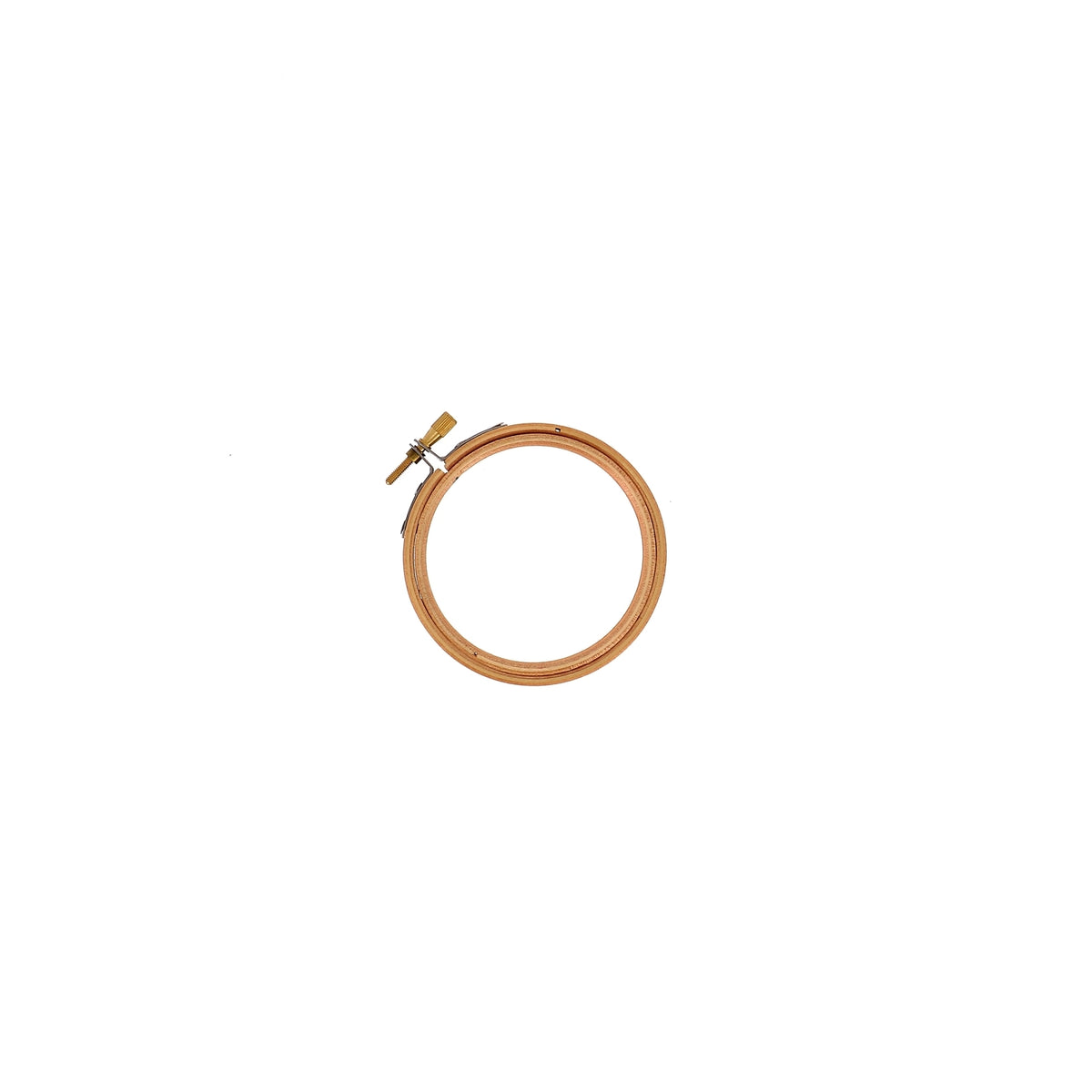 Cercle à broder en bois - Tambour réglable