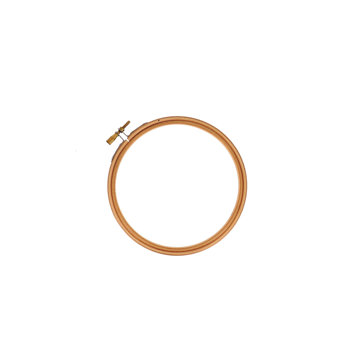 Cercle à broder en bois - Tambour réglable