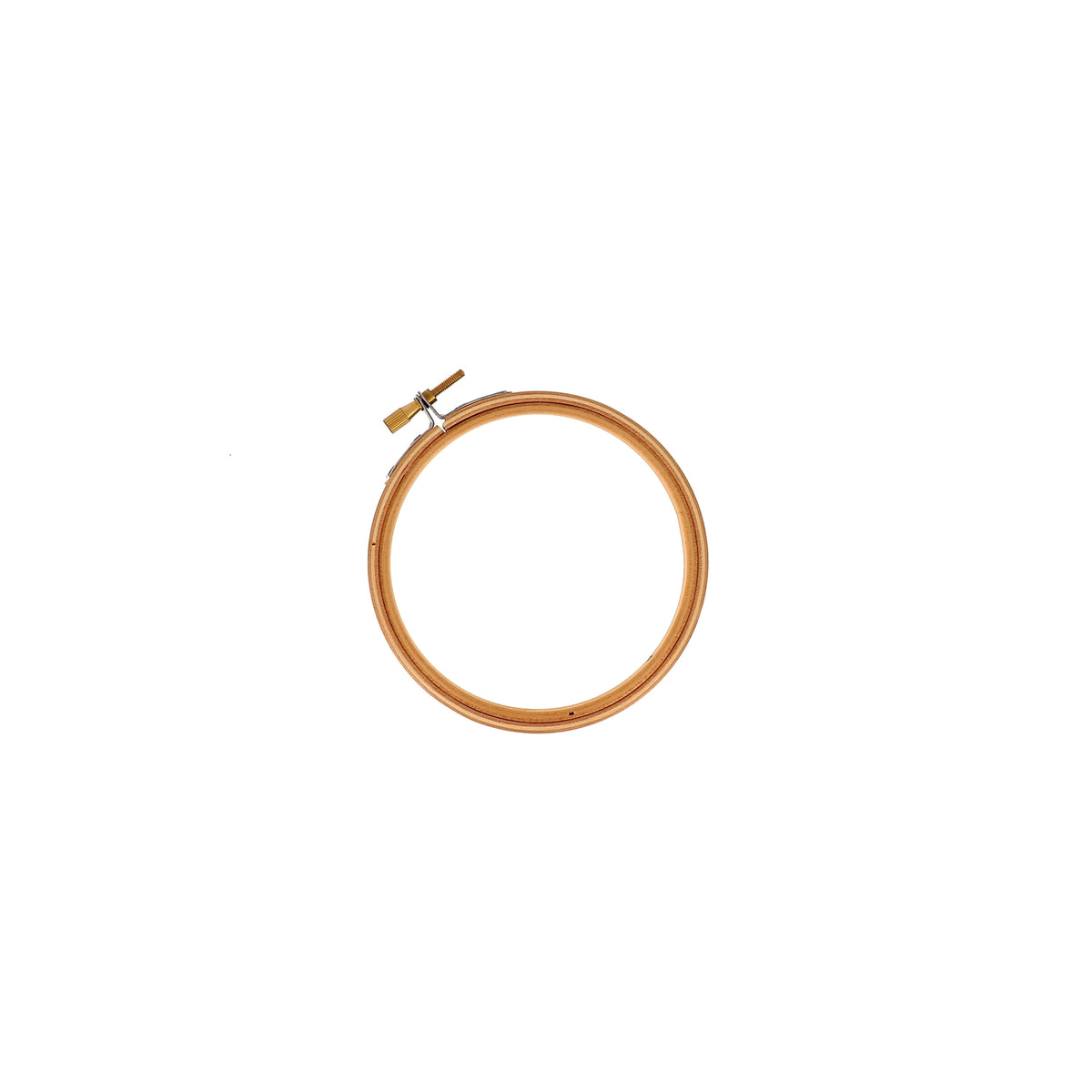 Cercle à broder en bois - Tambour réglable