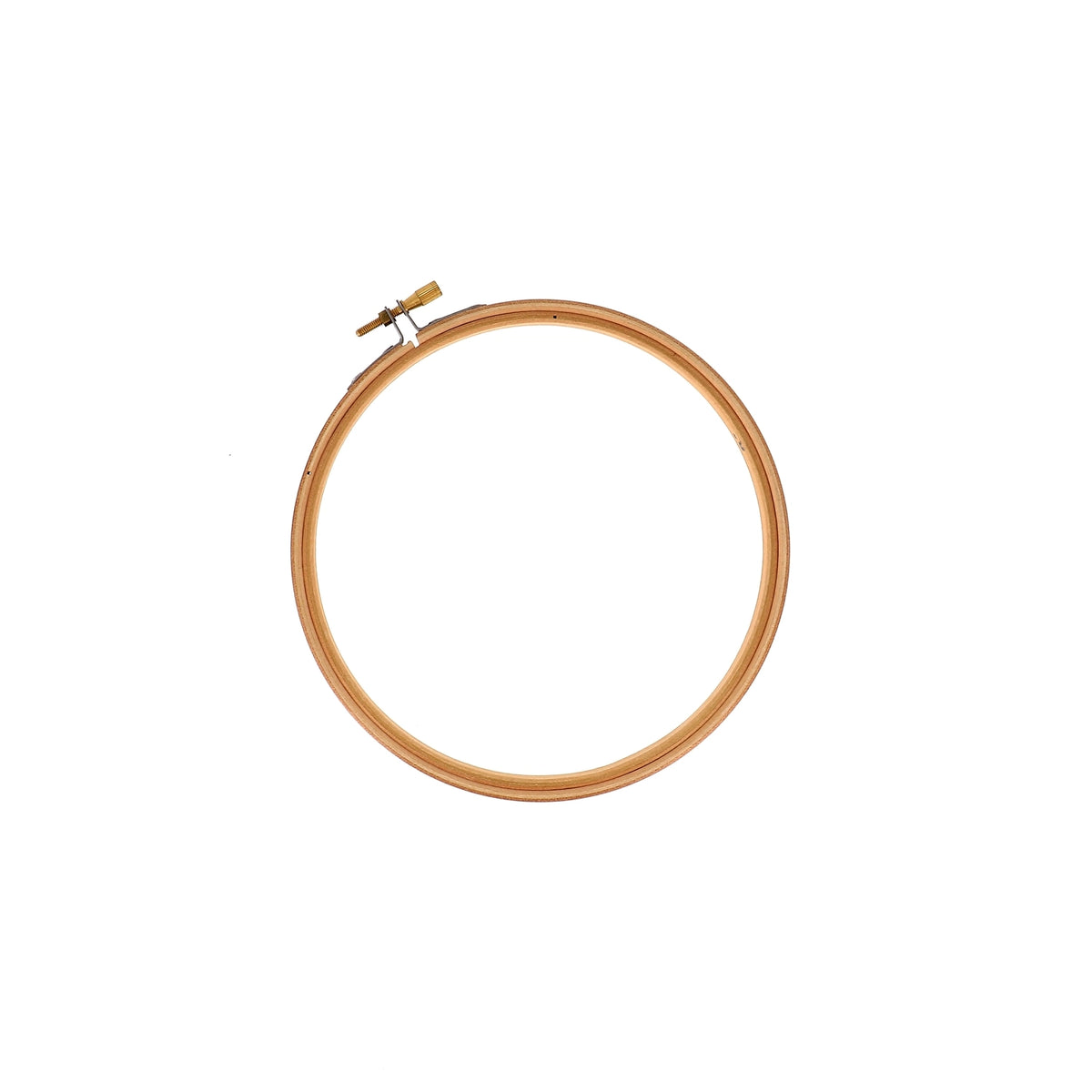 Cercle à broder en bois - Tambour réglable