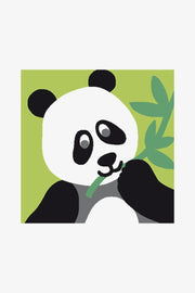 Kit canevas gros trous kids Le panda DMC