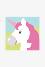 Kit Kids craft gros trous tapisserie Licorne DMC