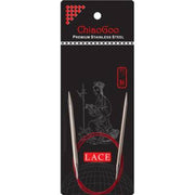 Aiguilles circulaires Red Lace acier 6,5 mm (de 40 à 100 cm) CHIAOGOO