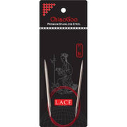Aiguilles circulaires Red Lace acier 6 mm (de 40 à 100 cm) CHIAOGOO