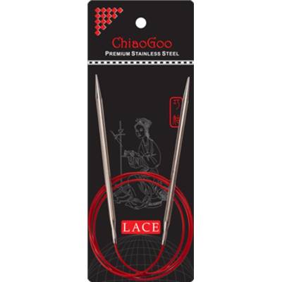 Aiguilles circulaires Red Lace acier 2 mm (de 23 à 120 cm) CHIAOGOO
