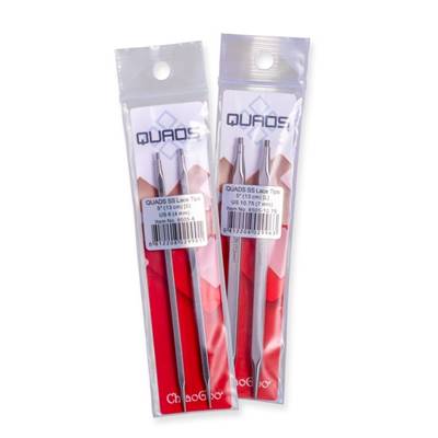 Pointes d'aiguilles tricot alu Quads SS Lace 13 cm CHIAOGOO