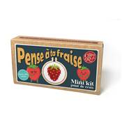 Mini-kit point de croix Pense à ta fraise