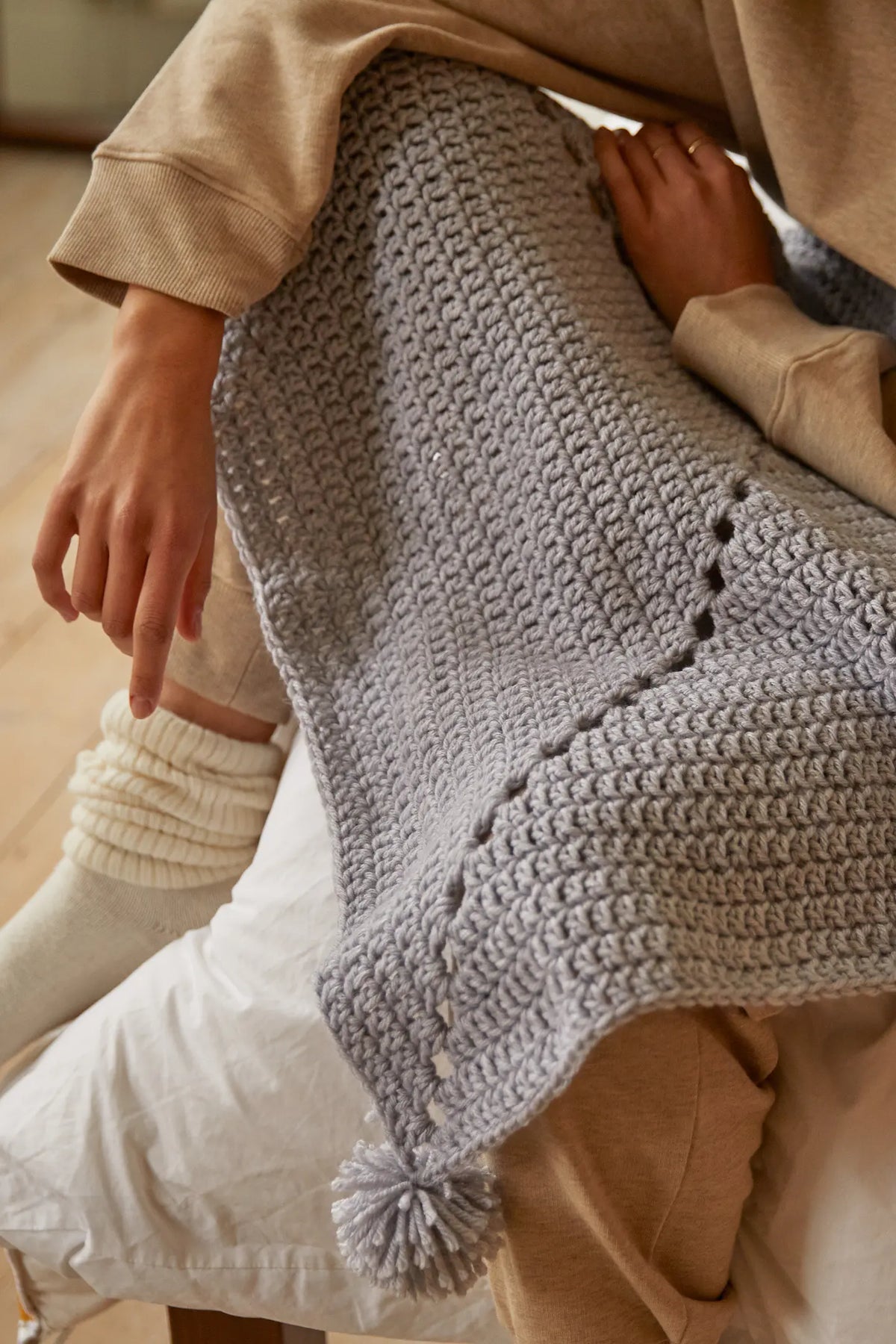 Kit crochet Ma couverture Bien-Être DMC