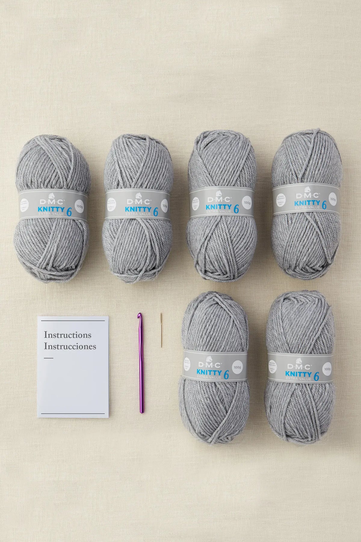 Kit crochet Ma couverture Bien-Être DMC