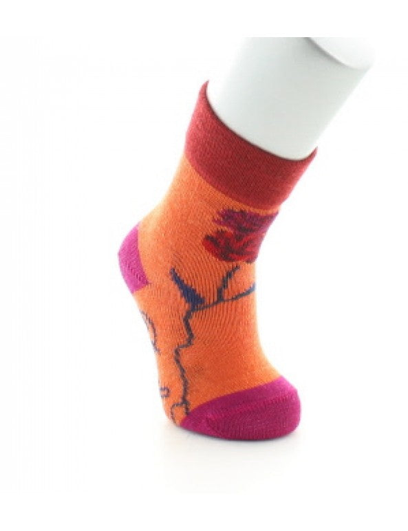 Long live the flowers children's socks