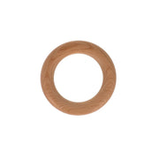Anneau de dentition bois nature diamètre 8 cm BOHIN