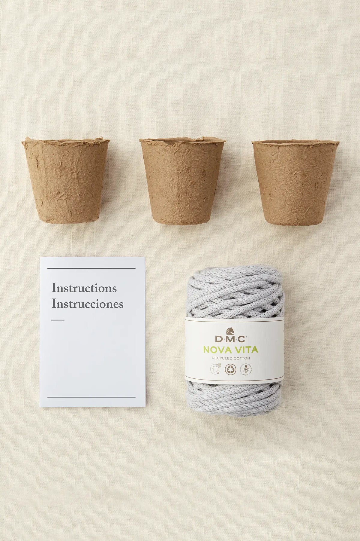 Kit Macramé - Suspensions en équilibre DMC