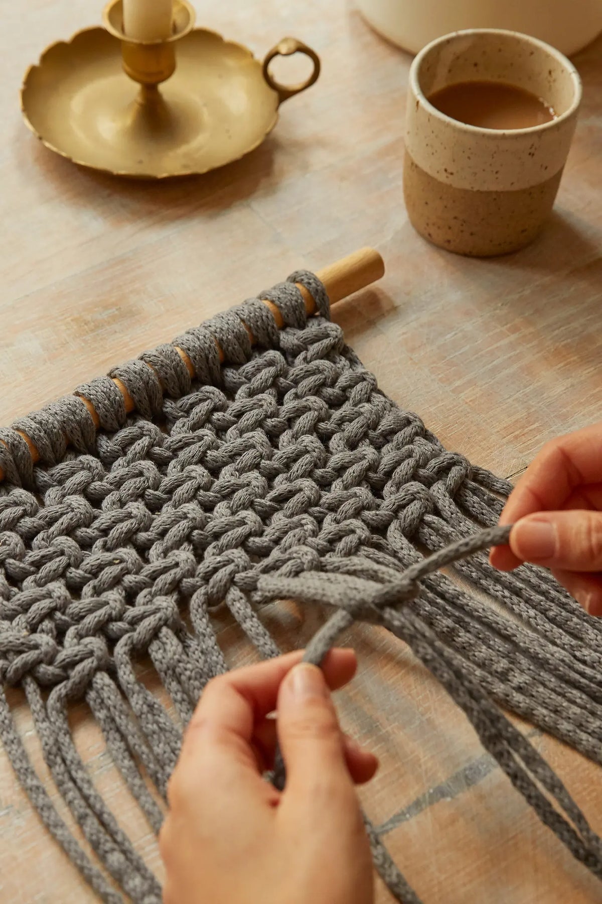 Kit Macramé - Harmonie murale DMC
