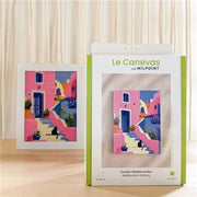Kit canevas Escalier méditerranéen 15 x 20 cm MILPOINT