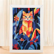 Kit canevas Chat nocturne 20 x 30 cm MILPOINT