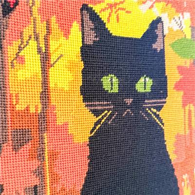 Kit canevas Emeraude d'automne 30 x 40 cm MILPOINT