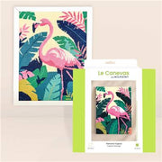 Kit canevas Flamand tropical 30 x 40 cm MILPOINT