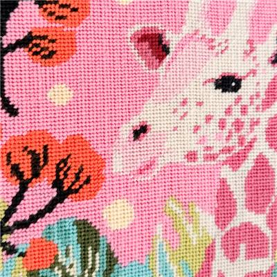Kit canevas Girafe pop 30 x 30 cm MILPOINT
