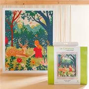 Kit canevas Clairière paisible 40 x 50 cm MILPOINT