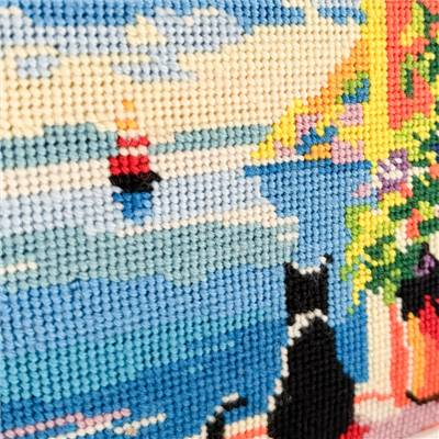 Kit canevas Le gardien de la baie 40 x 20 cm MILPOINT