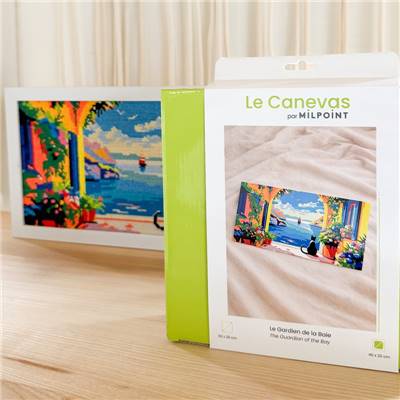 Kit canevas Le gardien de la baie 40 x 20 cm MILPOINT