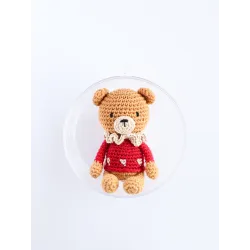 Les boules de Noël Poupées & amigurumis au crochet : L'ourson