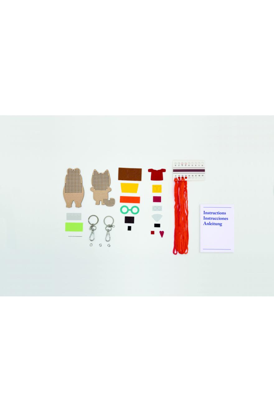 Kit point de croix Mini et Maxi DMC