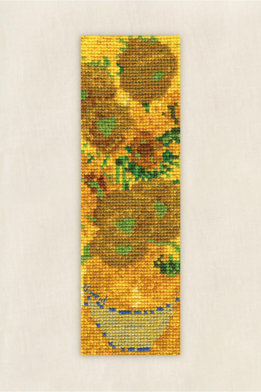 Kit marque-pages "Les Tournesols" de Van Gogh DMC