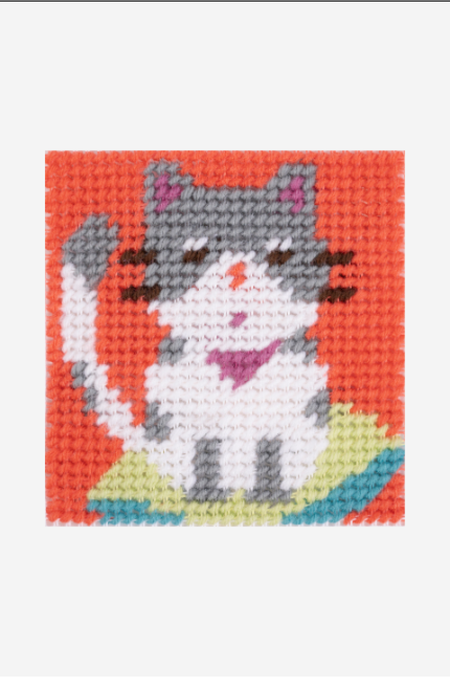 Kit tapisserie Maya le chat DMC