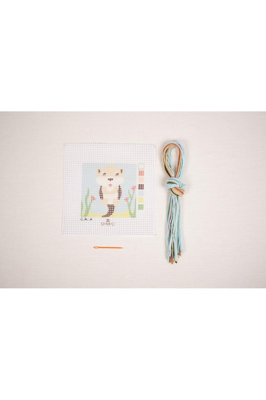 Kit tapisserie Ollie la loutre DMC