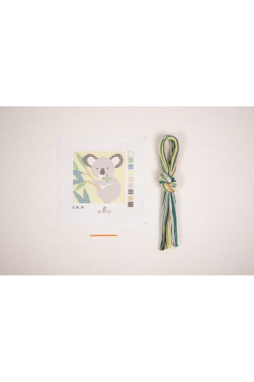 Kit tapisserie Coco le koala DMC