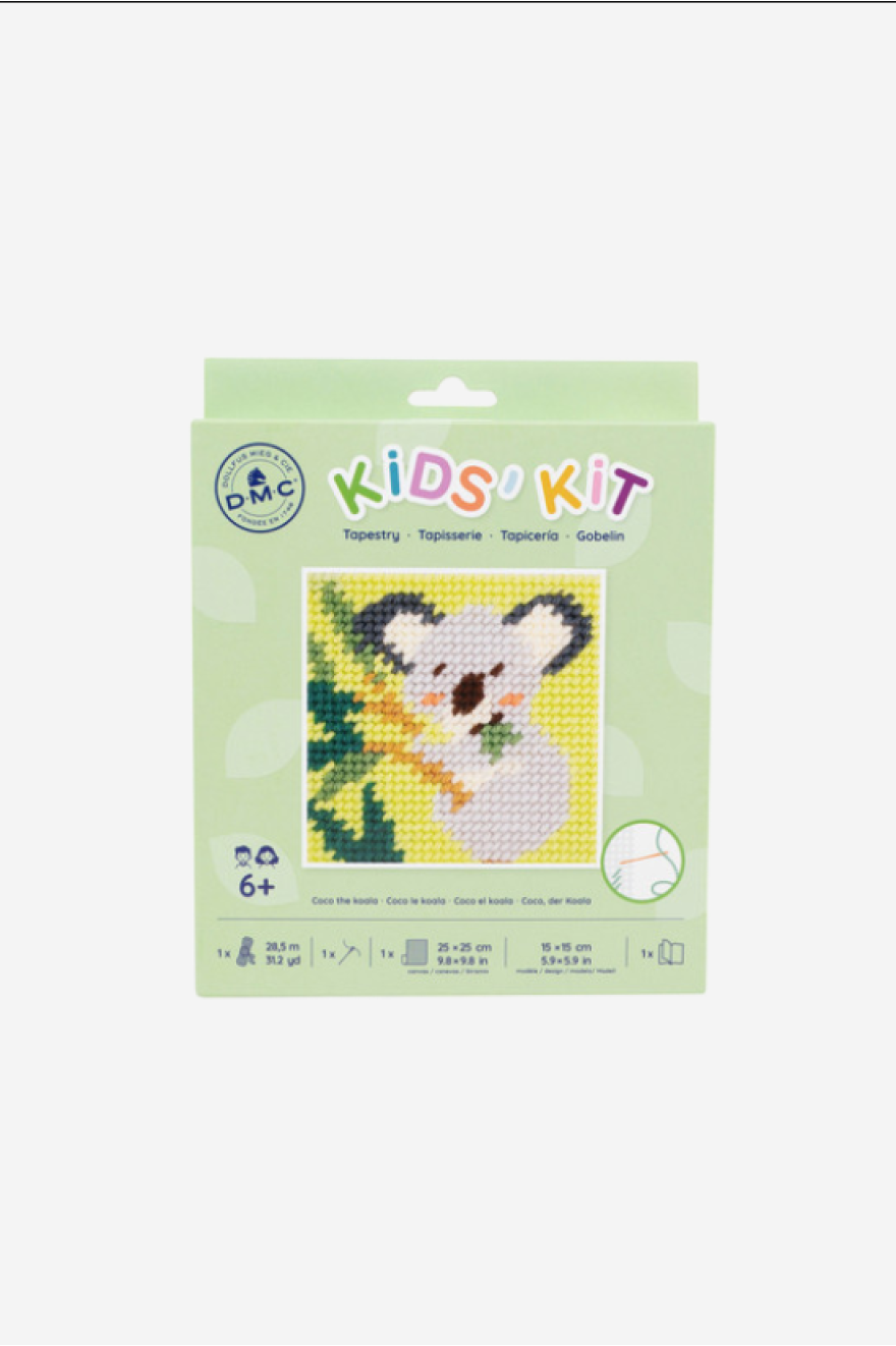 Kit tapisserie Coco le koala DMC