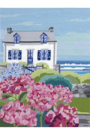 La Bretagne - Tapisserie au demi point niveau intermédiaire 30x40 cm DMC