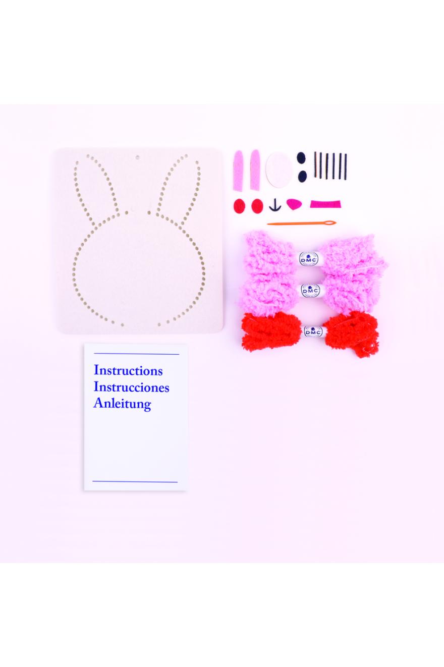 Kit Feutre cousu Romain le lapin DMC
