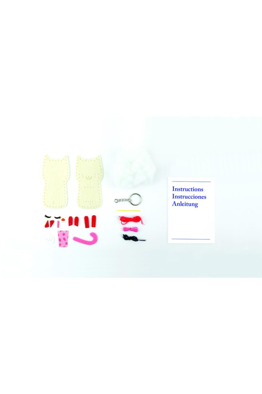 Kit Feutrine Chat matcha DMC