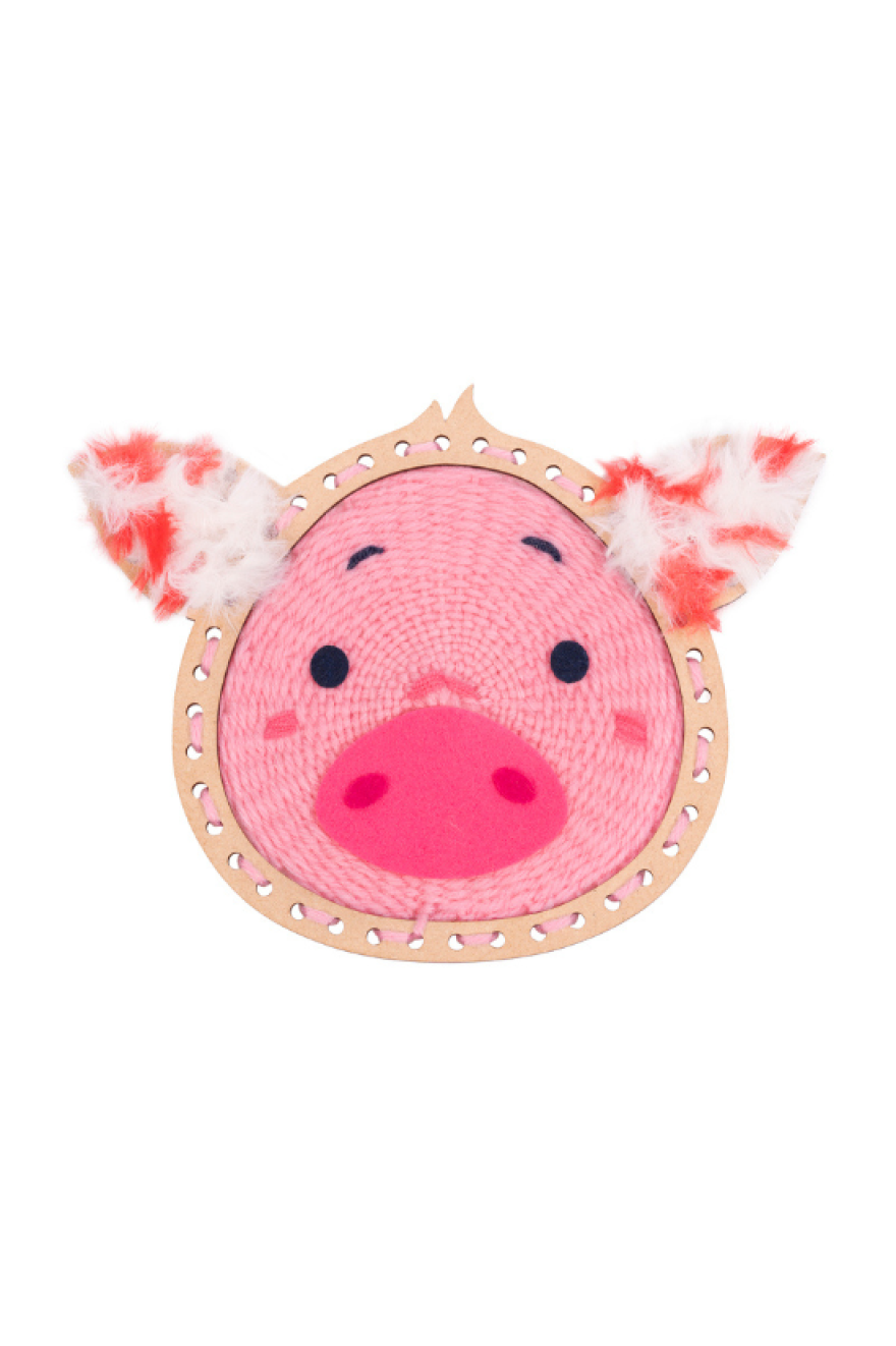 Kit Tissage Rosy le cochon DMC